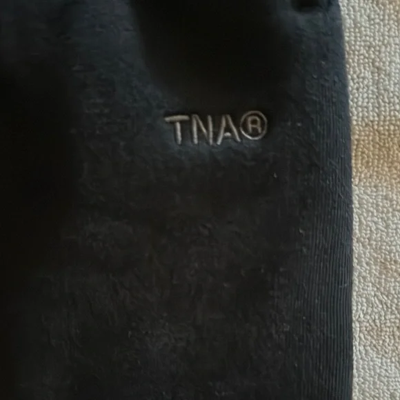 TNA Black Cozy Fleece Joggers - Picture 3 of 3